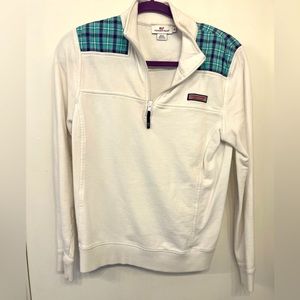 Vineyard Vines ladies white shep shirt size medium
